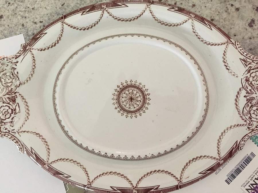 SP719 11" Oval Serving Platter by Spode-1