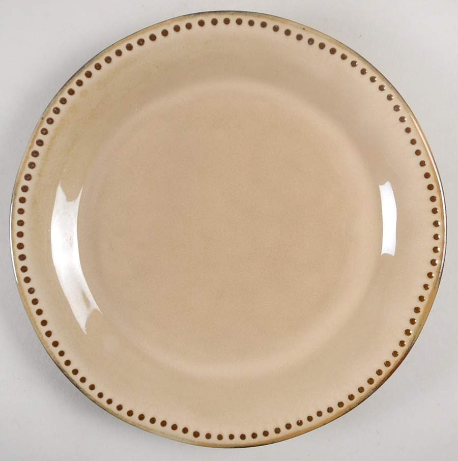 Cyprus Beige Salad Plate by Sango-1