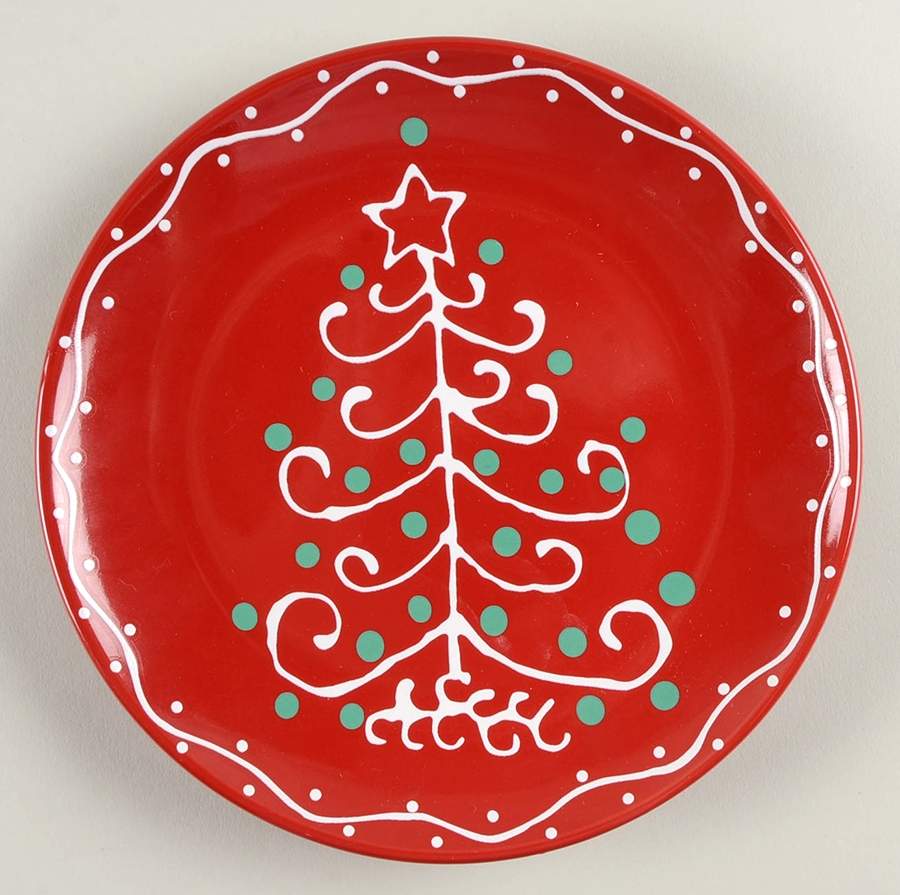 Curly Tree Salad Plate by Signature-1