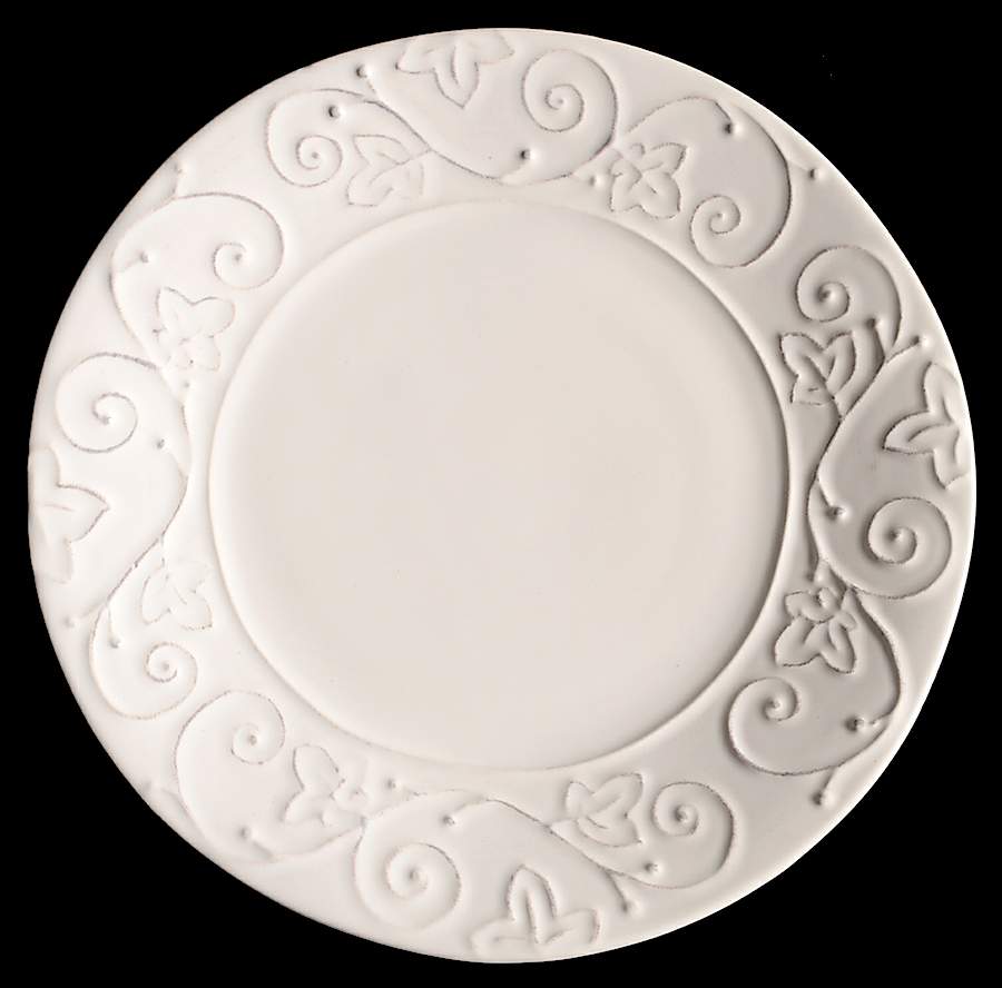SWZ9 White Salad Plate by Sweet Ceramics (La Ceramica d'Italia)-1