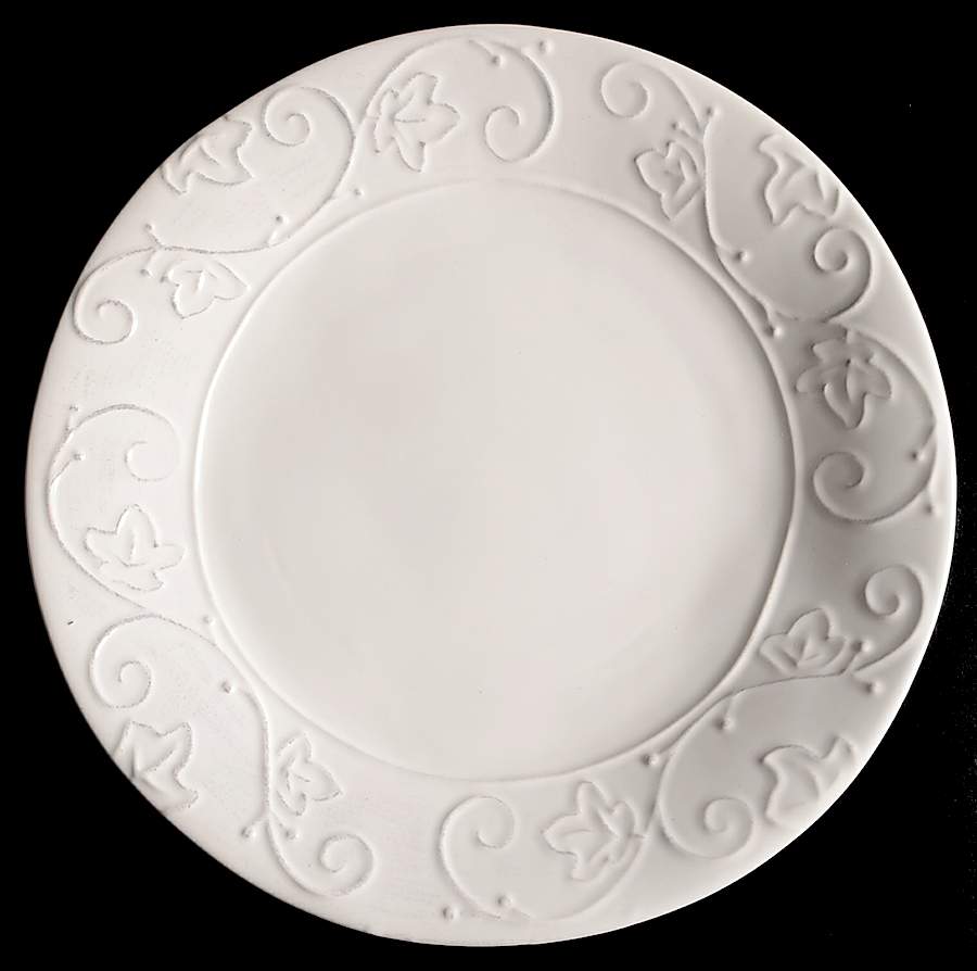 SWZ9 White Dinner Plate by Sweet Ceramics (La Ceramica d'Italia)-1