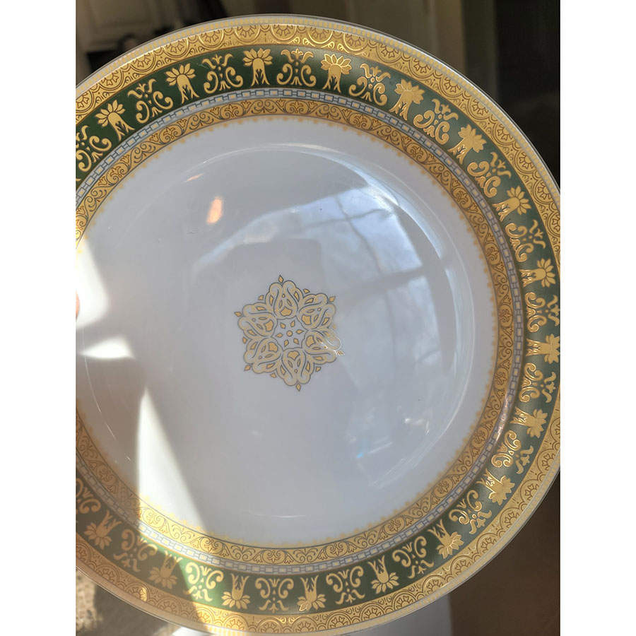 SVH1 (Green) Dinner Plate by Savoy Home-1