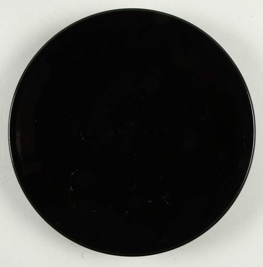 Colorstone Black (Glossy) Salad Plate by Sasaki-1