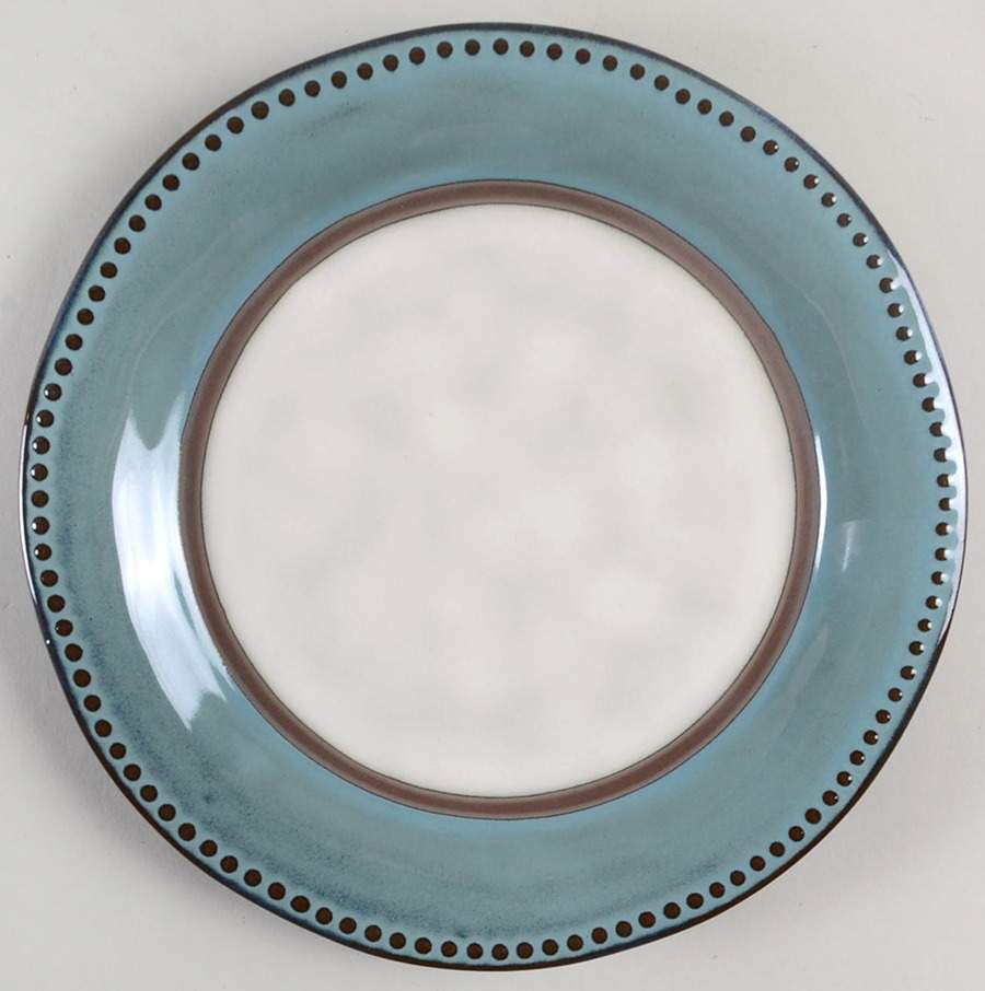 Centrics Emerald Salad Plate by Sango-1