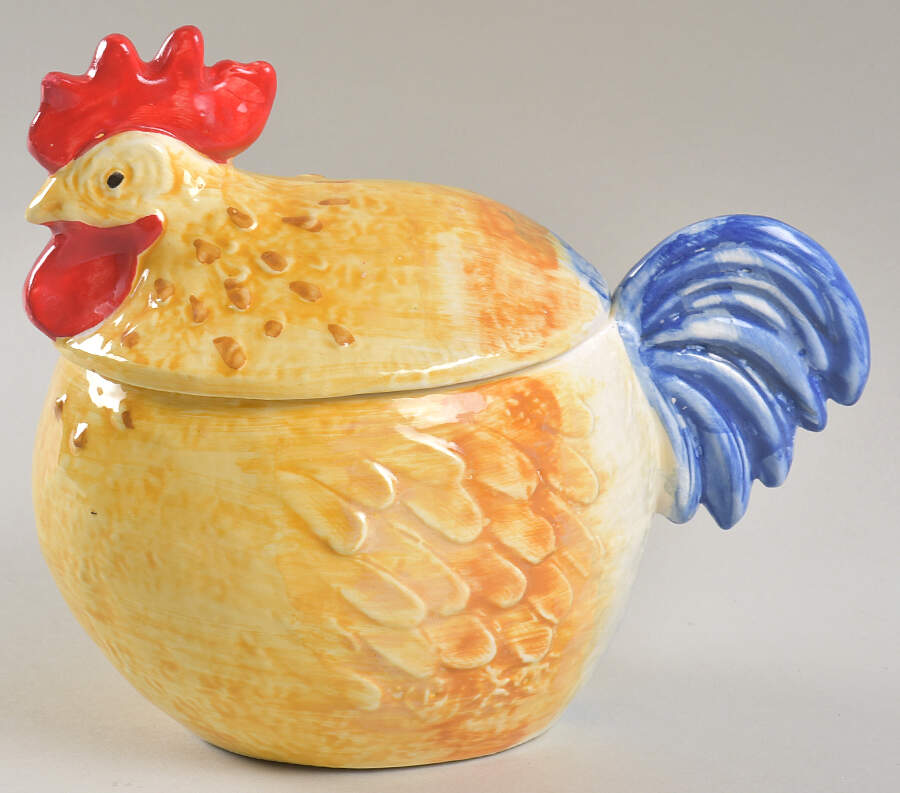 Jacques Pepin Figural Serving Bowl & Lid by Sur La Table-1
