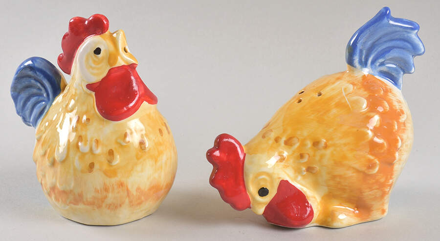 Jacques Pepin Figural Salt and Pepper Set by Sur La Table-1