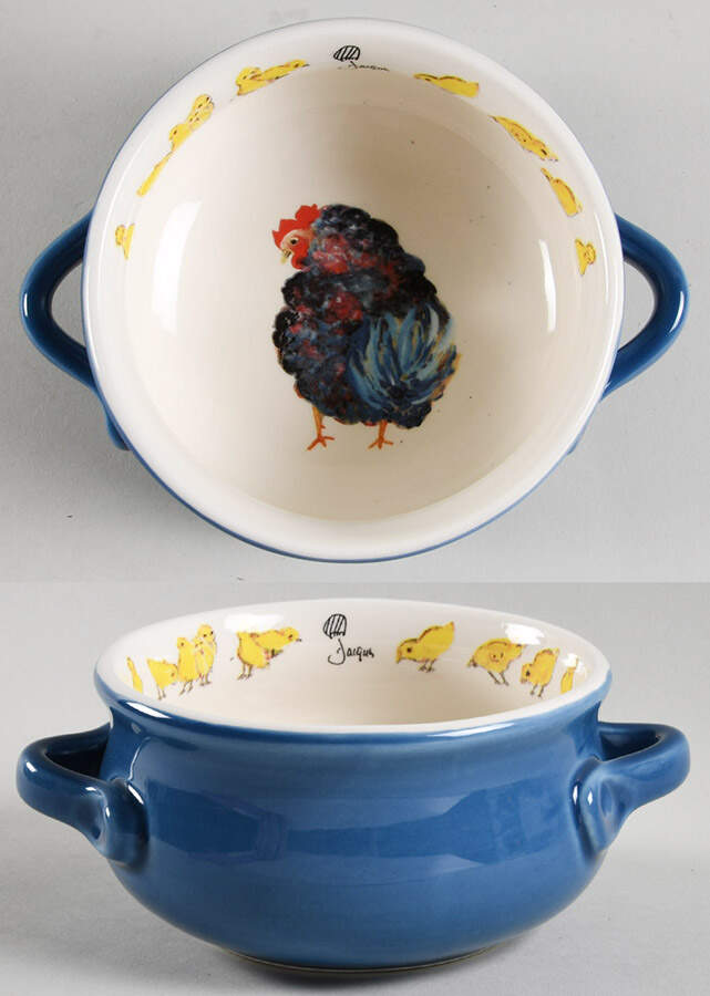 Jacques Pepin Individual Handled Soup Bowl by Sur La Table-1