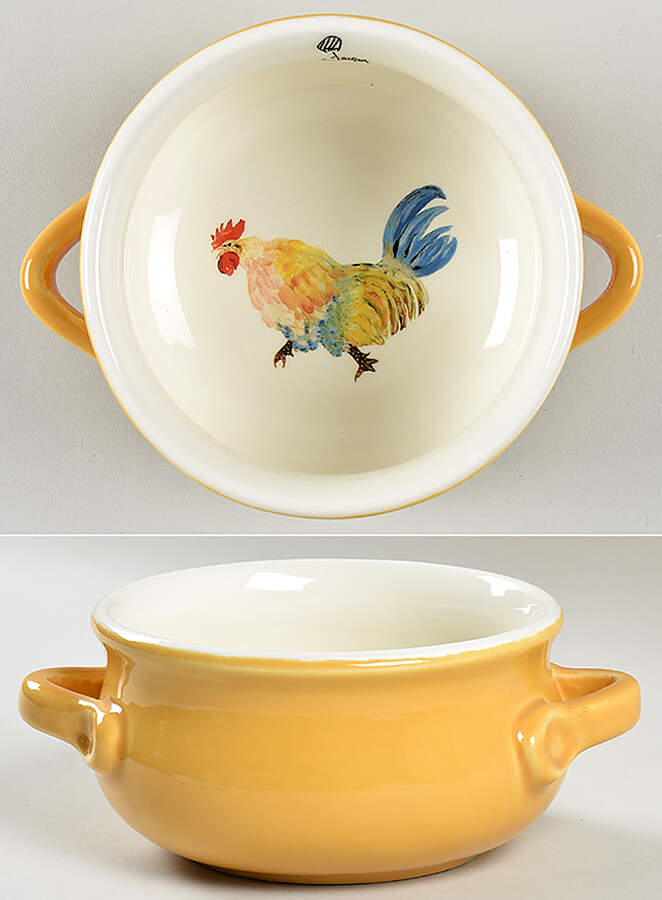 Jacques Pepin Individual Handled Soup Bowl by Sur La Table-1