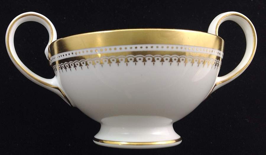 C1785 Footed Cream Soup Bowl by Spode-1