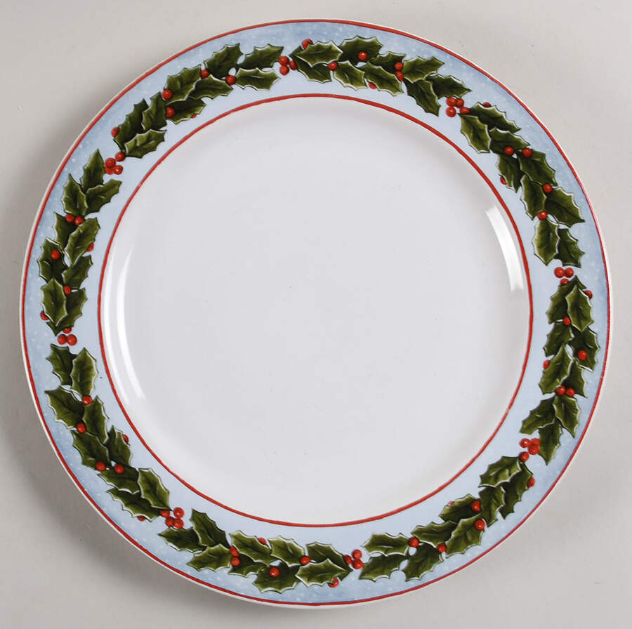 Deck the Halls Dinner Plate by Sakura-1