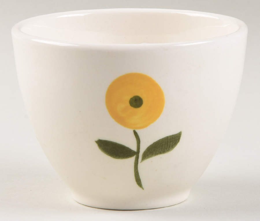 Posies Handleless Tea Cup by Stangl-1