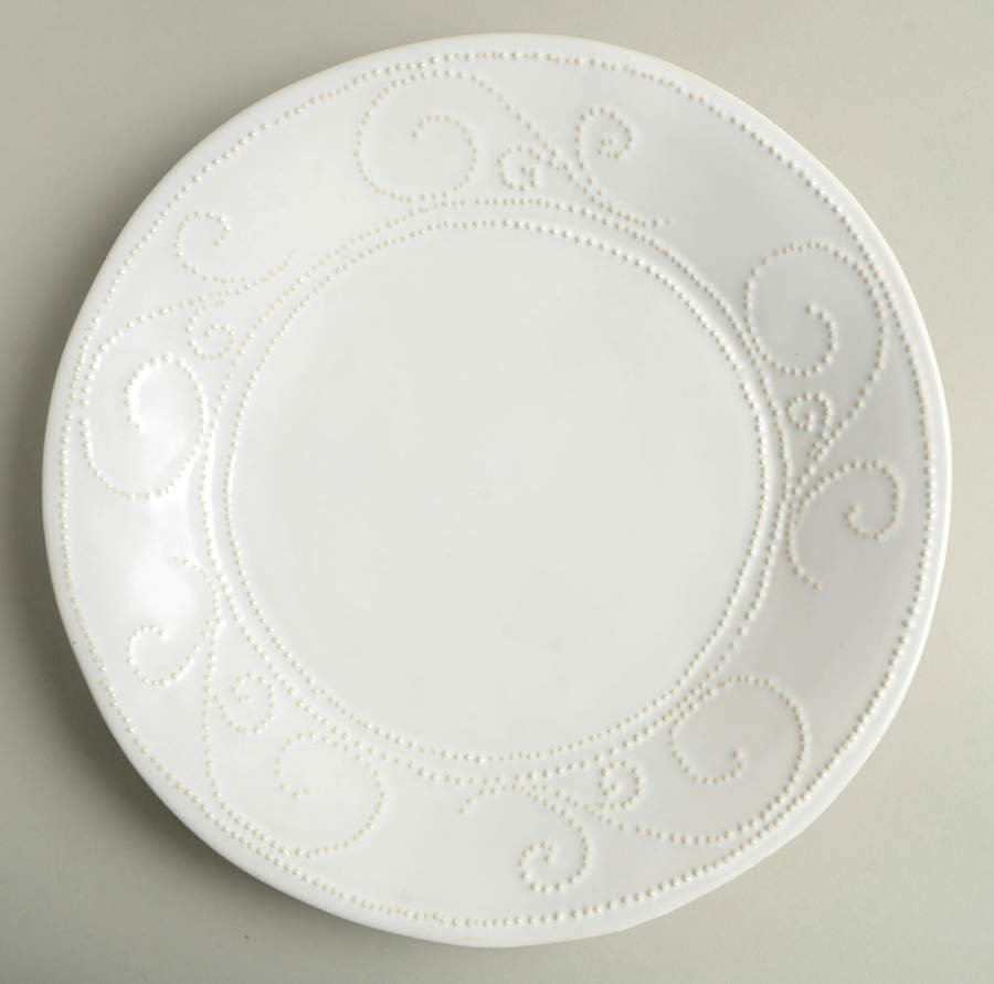 SWZ1 White Dinner Plate by Sweet Ceramics (La Ceramica d'Italia)-1
