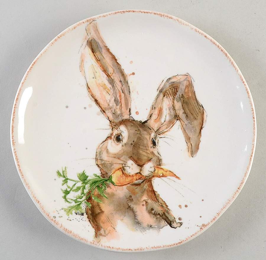 Easter Bunny Salad Plate by Southern Living-1
