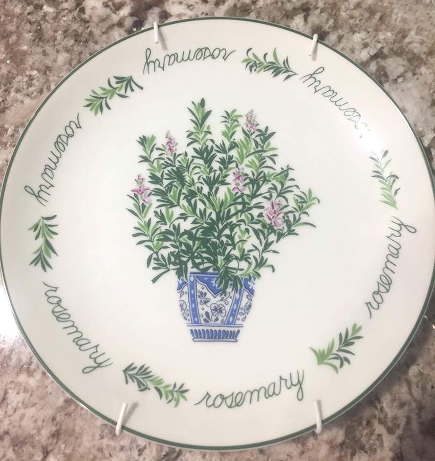 Just Herbs Salad Plate by Sigma-1