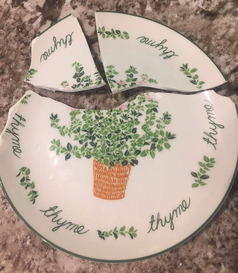 Just Herbs Salad Plate by Sigma-1