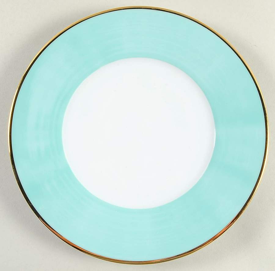 SPZ30 Mint Green Salad Plate by Spal Porcelanas-1
