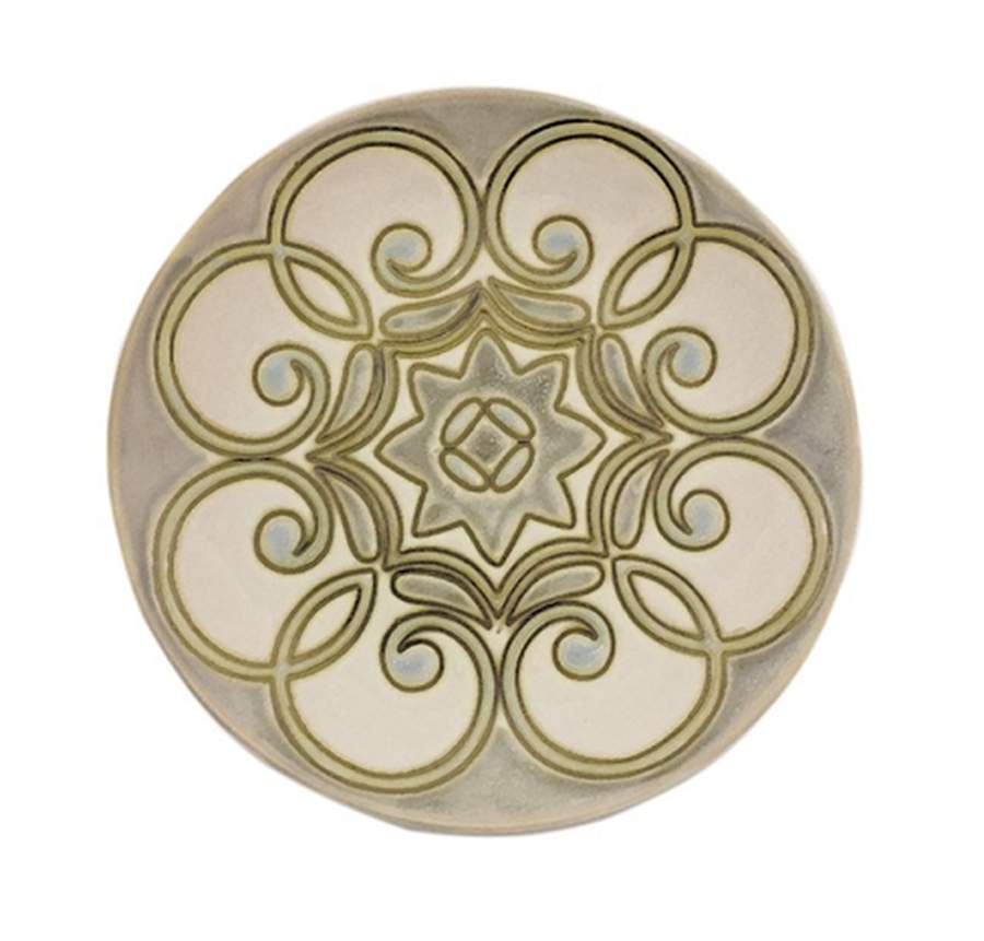 Cameo Scroll Salad Plate by Spectrum-1