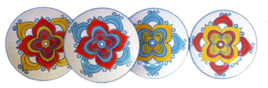 Provance Crocheted Appetizer Plate by Spectrum-1
