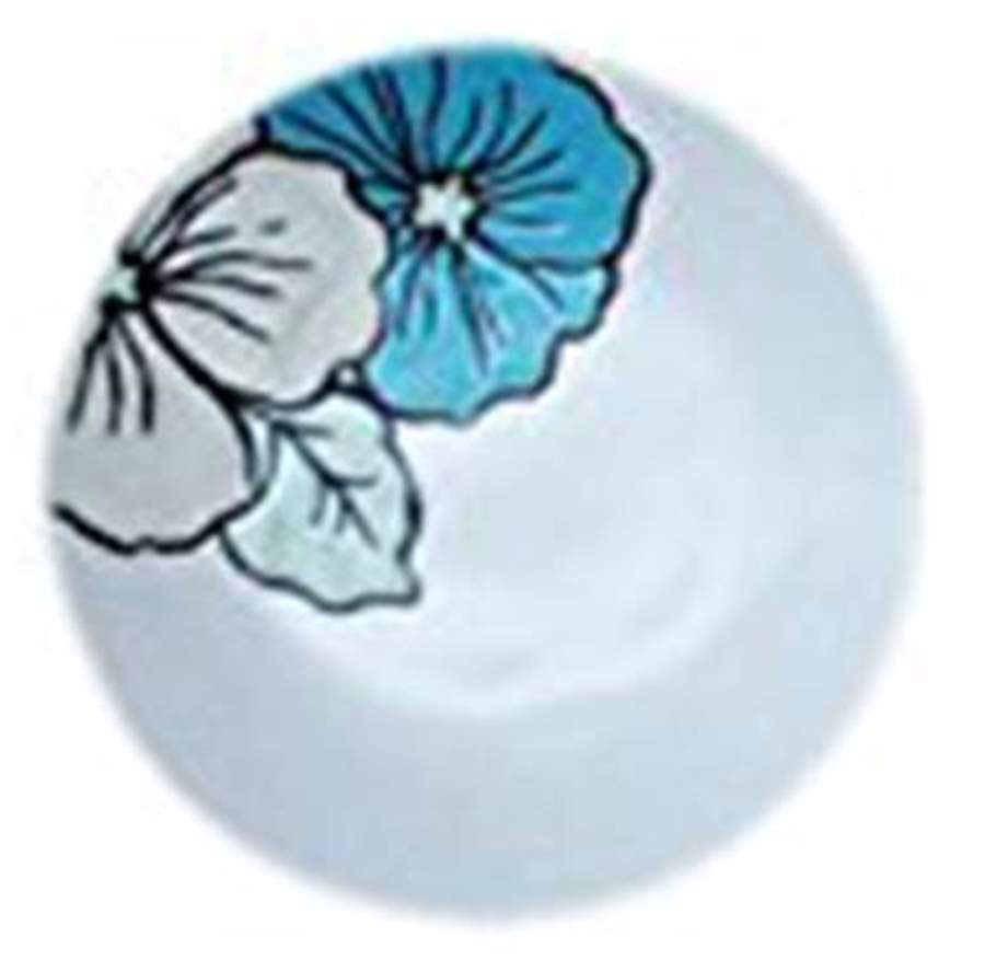 Anemones Millie Appetizer Plate by Spectrum-1