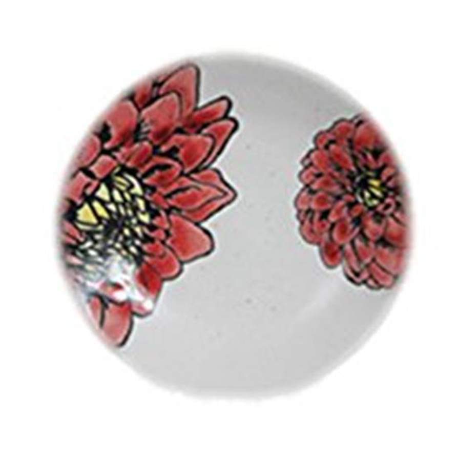Peonies Gilly Flower Appetizer Plate by Spectrum-1