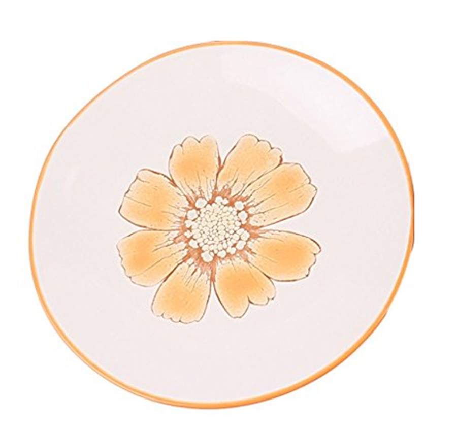 Vibrant Daisy Appetizer Plate by Spectrum-1