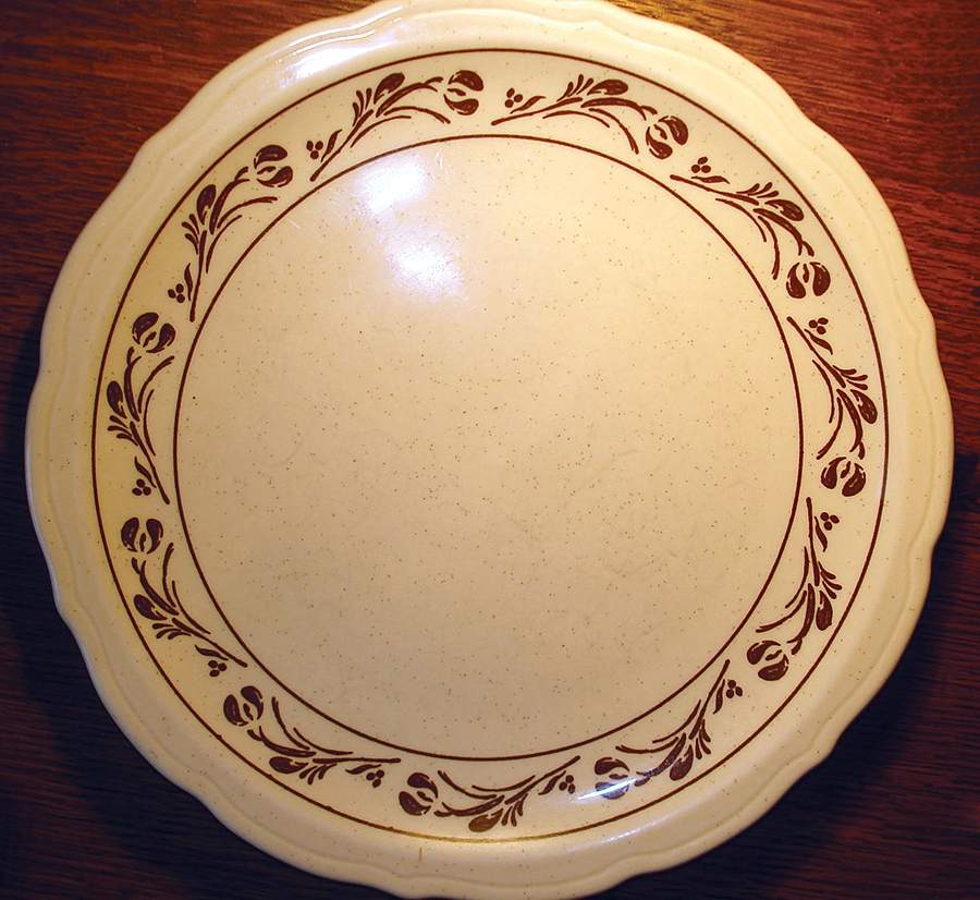 SY1088 Brown Dinner Plate by Syracuse-1
