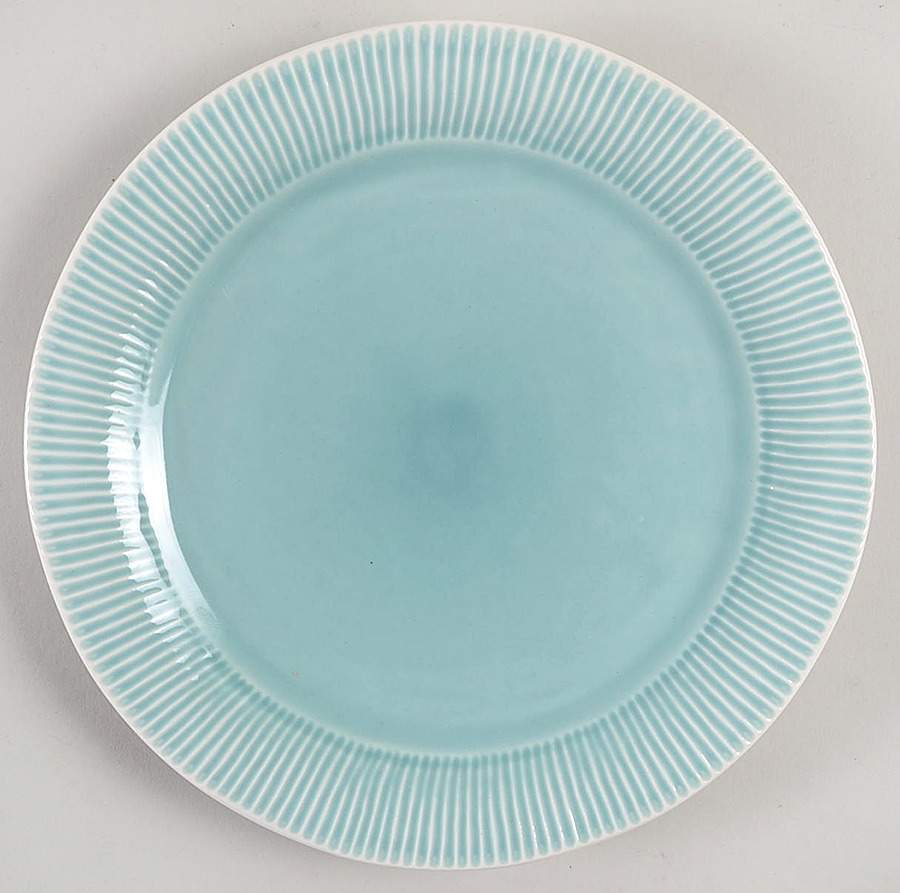 Chromatic Aqua Salad Plate by Sango-1