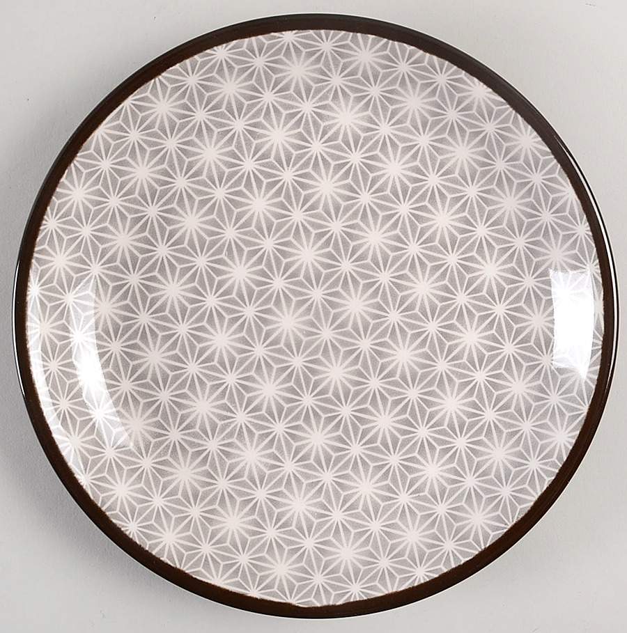 Celestial Gray Salad Plate by Sango-1