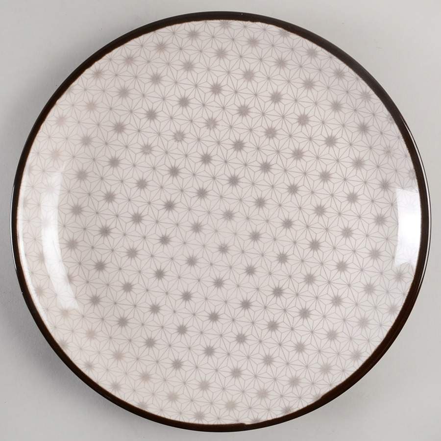 Celestial Gray Dinner Plate by Sango-1