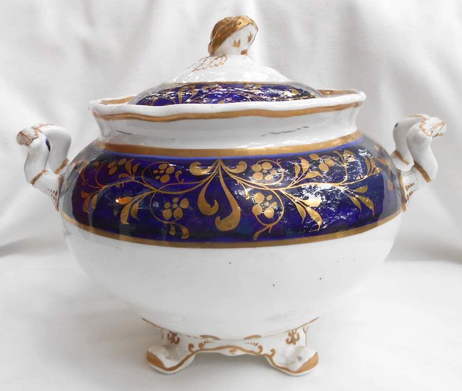 4728 Sauce Boat & Lid by Spode-1