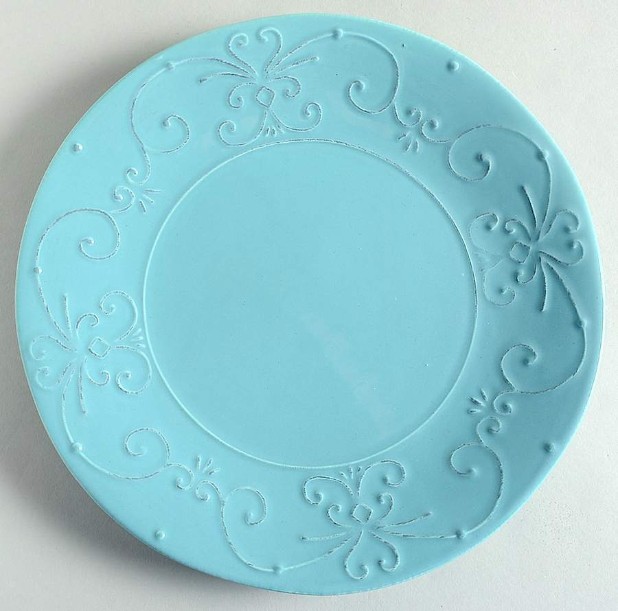 SWZ11 Turquoise Salad Plate by Sweet Ceramics (La Ceramica d'Italia)-1
