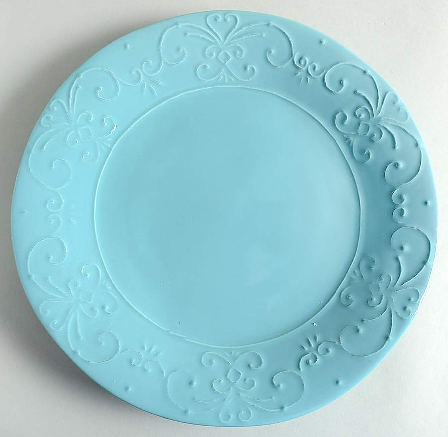 SWZ11 Turquoise Dinner Plate by Sweet Ceramics (La Ceramica d'Italia)-1