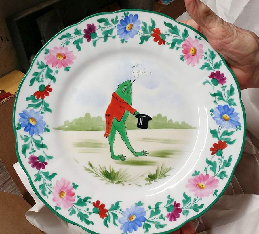 4724-1531 Dinner Plate by Saxe-1