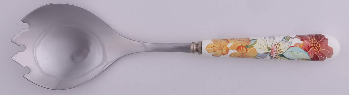 Maui Salad Serving Fork with Stainless Prongs by Spode-1
