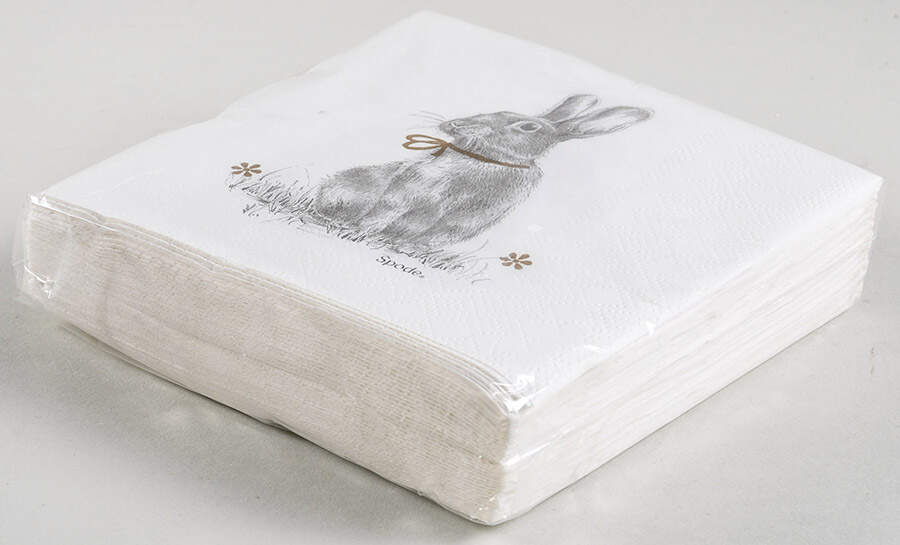 Meadow Lane Package of Paper Beverage Napkins by Spode-1