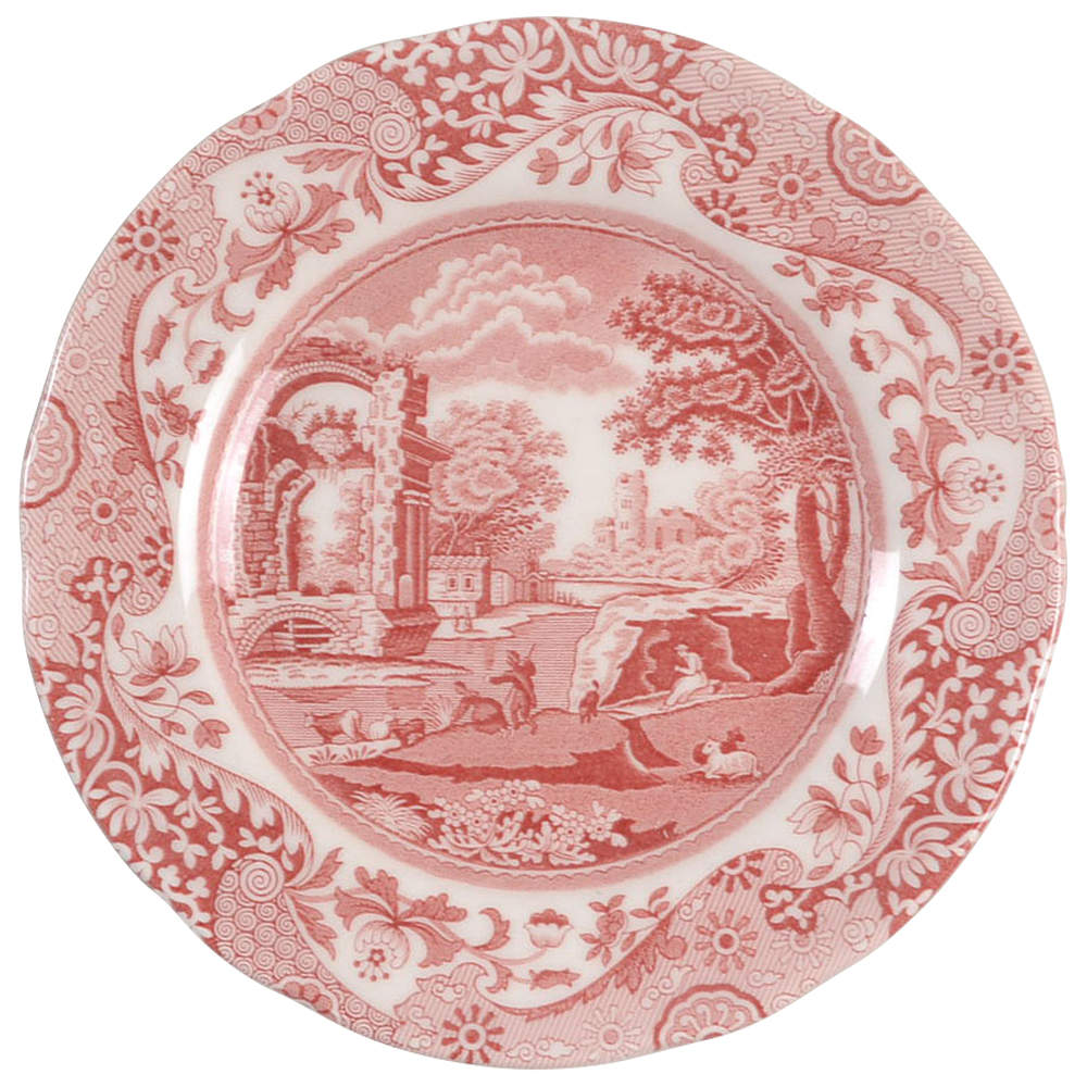 Cranberry Italian Bread & Butter Plate by Spode-1