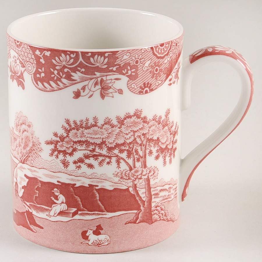 Cranberry Italian Mug by Spode-1