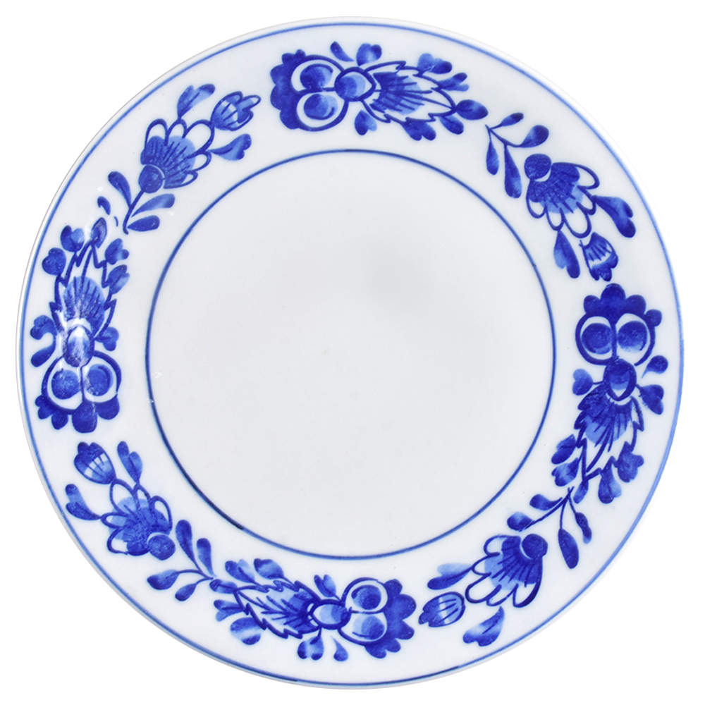 Delft Garden Salad Plate by Sadek-1
