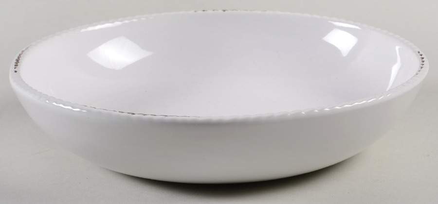 SWZ14 White 8" Individual Pasta Bowl by Sweet Ceramics (La Ceramica d'Italia)-1
