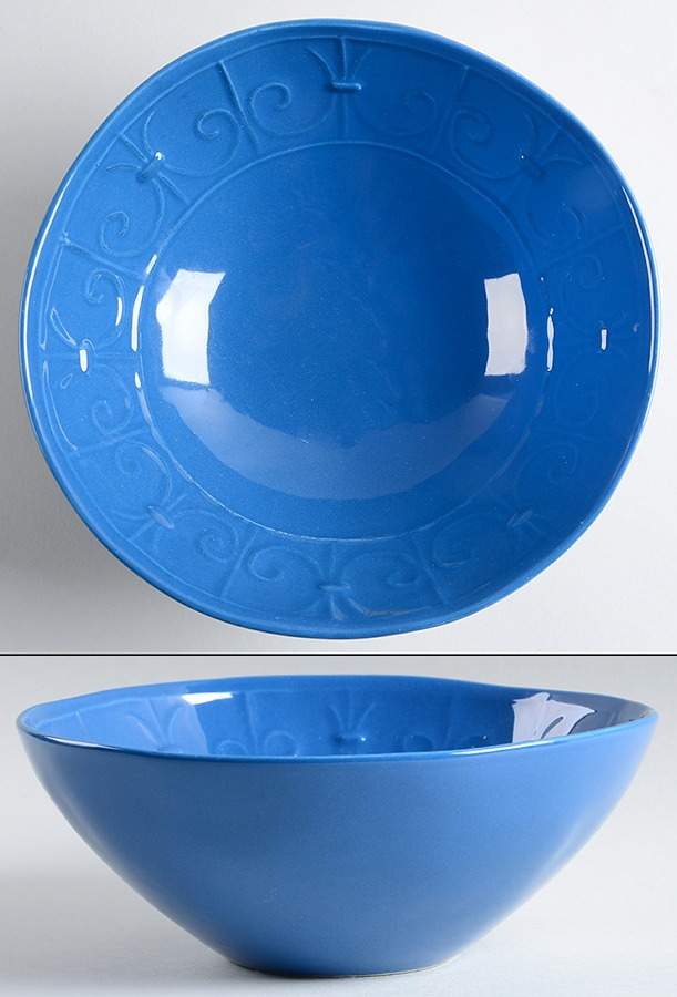 SWZ4-Blue Coupe Cereal Bowl by Sweet Ceramics (La Ceramica d'Italia)-1