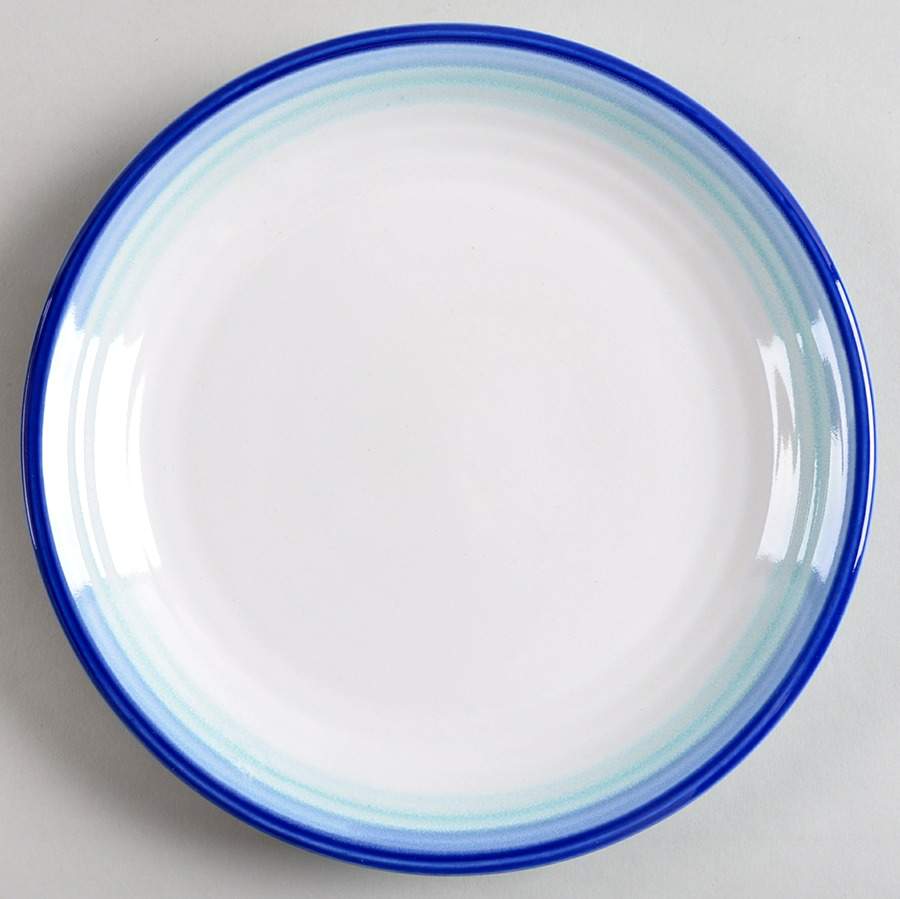 Avalon Aqua Salad Plate by Sango-1