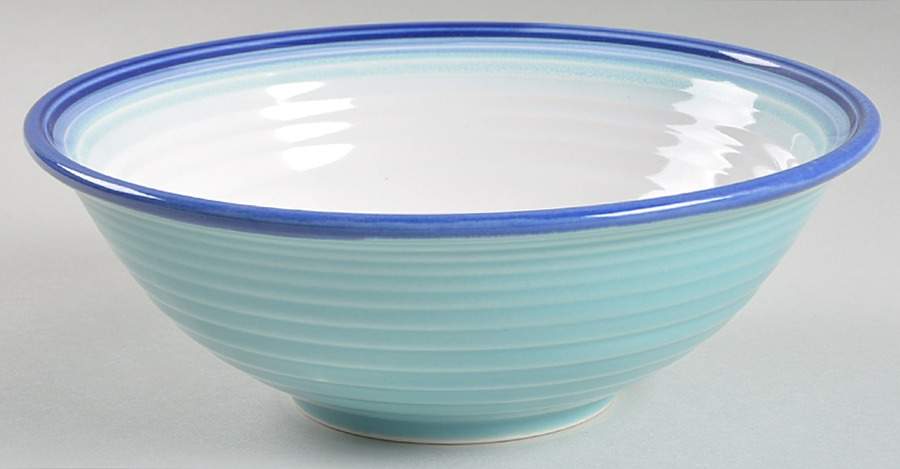 Avalon Aqua Soup/Cereal Bowl by Sango-1