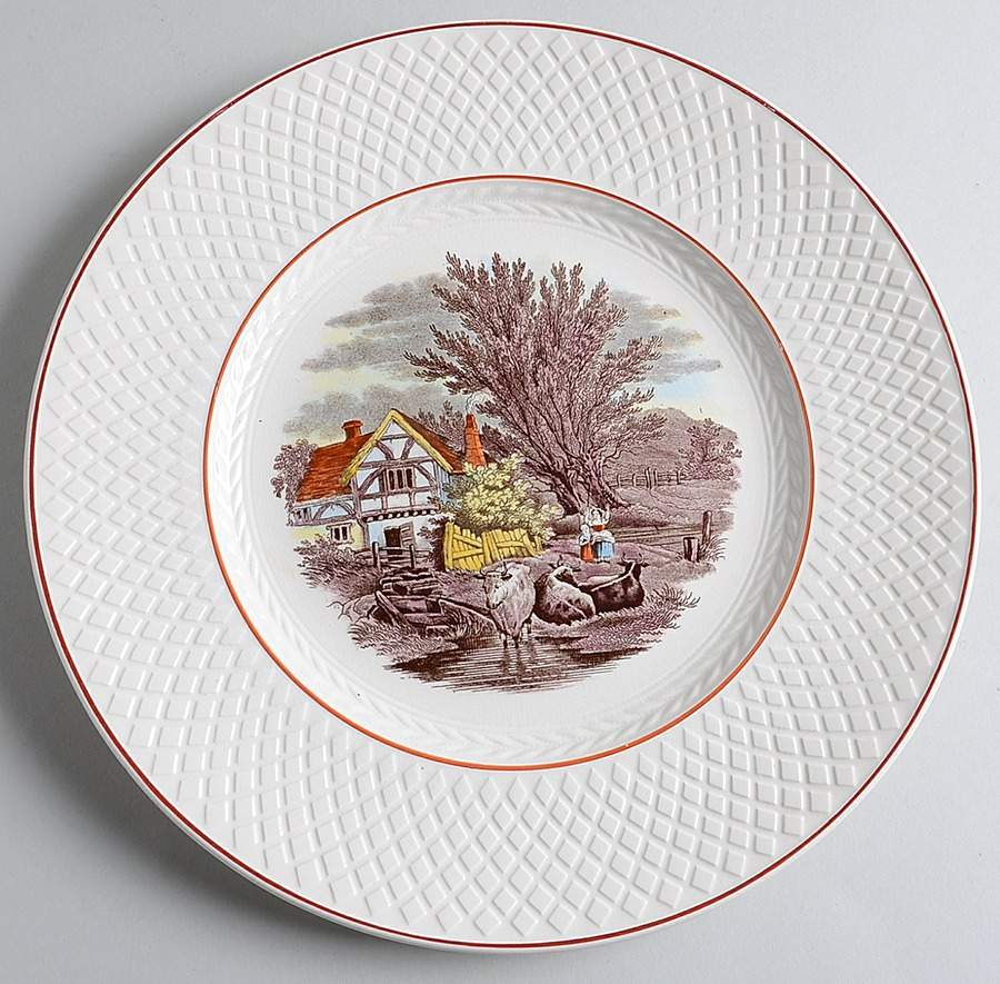 S1925 Dinner Plate by Spode-1