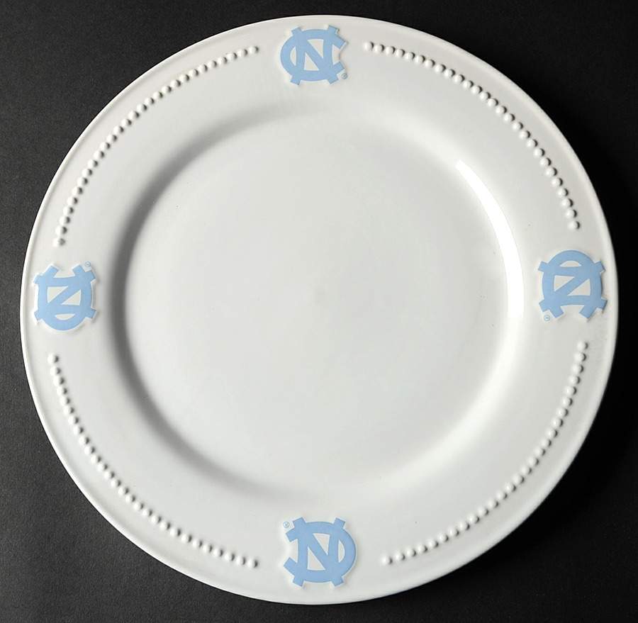 University of North Carolina Dinner Plate by Slavic Treasures-1