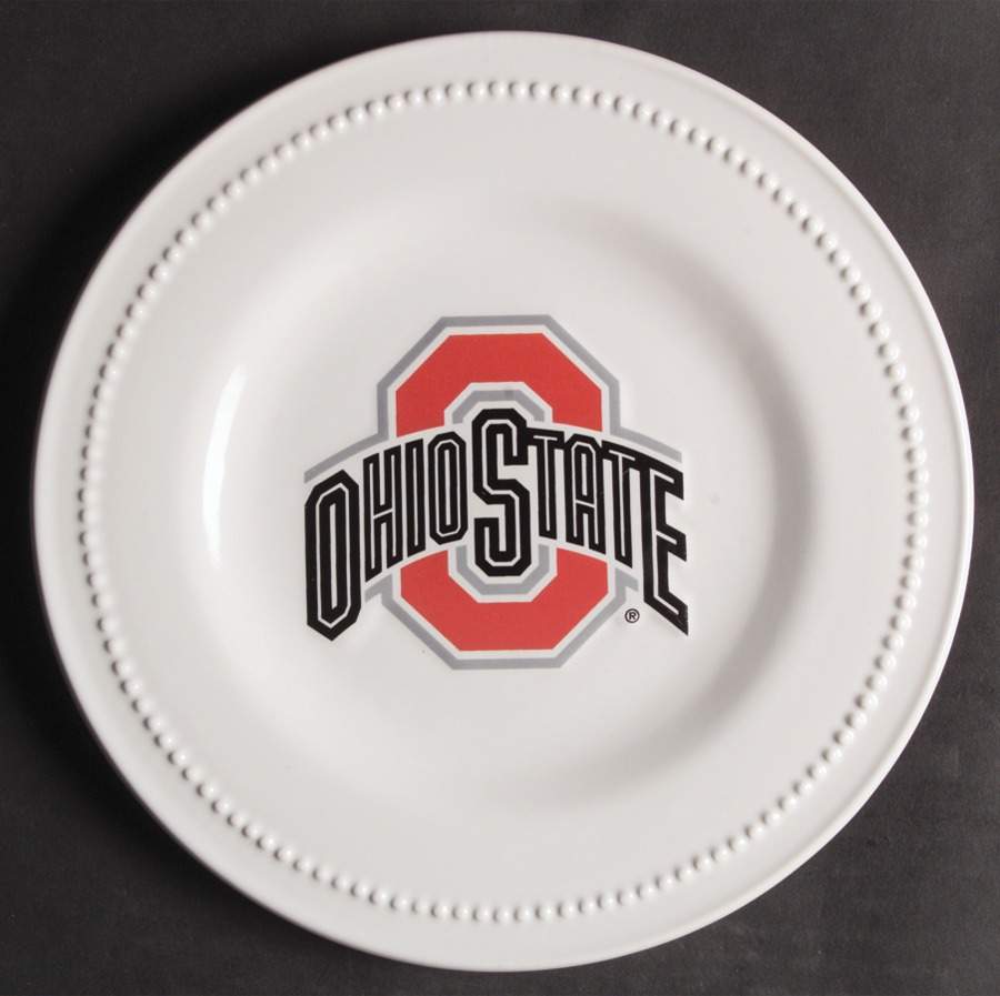 Ohio State Salad Plate - Set of 4 by Slavic Treasures-1