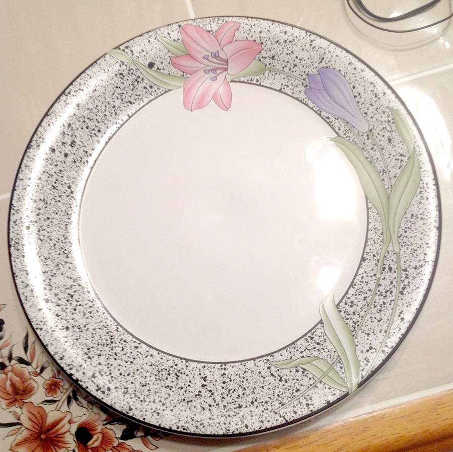 Black Pearl Dinner Plate by Sakura-1