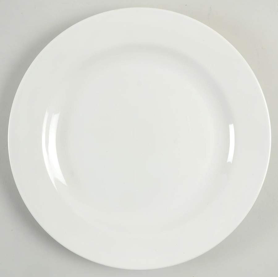 White Dinner Plate by Sadler-1