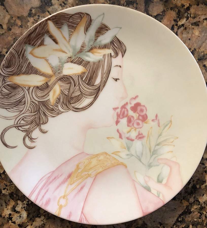 Les Belles Femmes Salad Plate by Sigma-1