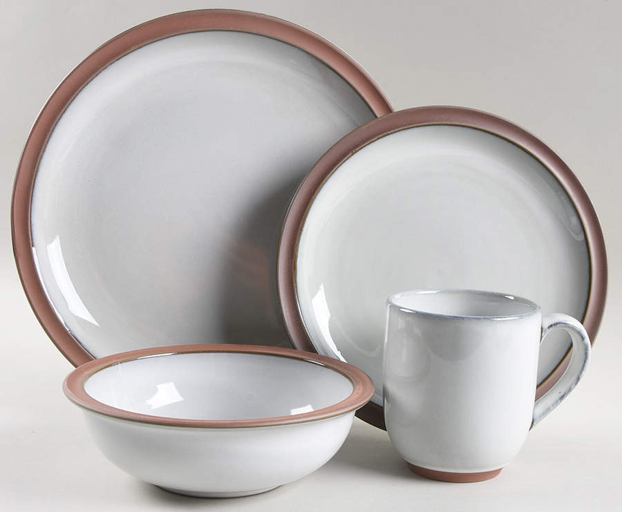Eterra White 4 Piece Place Setting by Sango-1