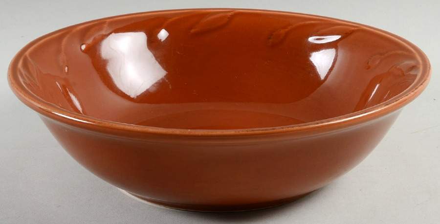 Sorrento-Rust (Introduced 2001) 9" Round Vegetable Bowl by Signature-1